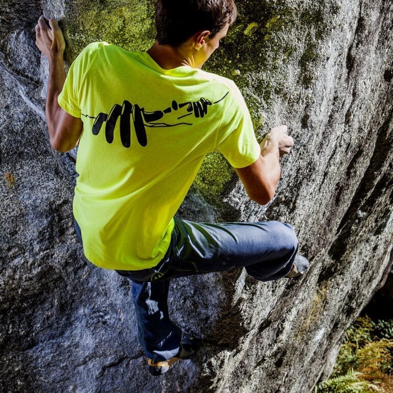 Jeans Sportif homme JIMMY Monvic pour bouldering