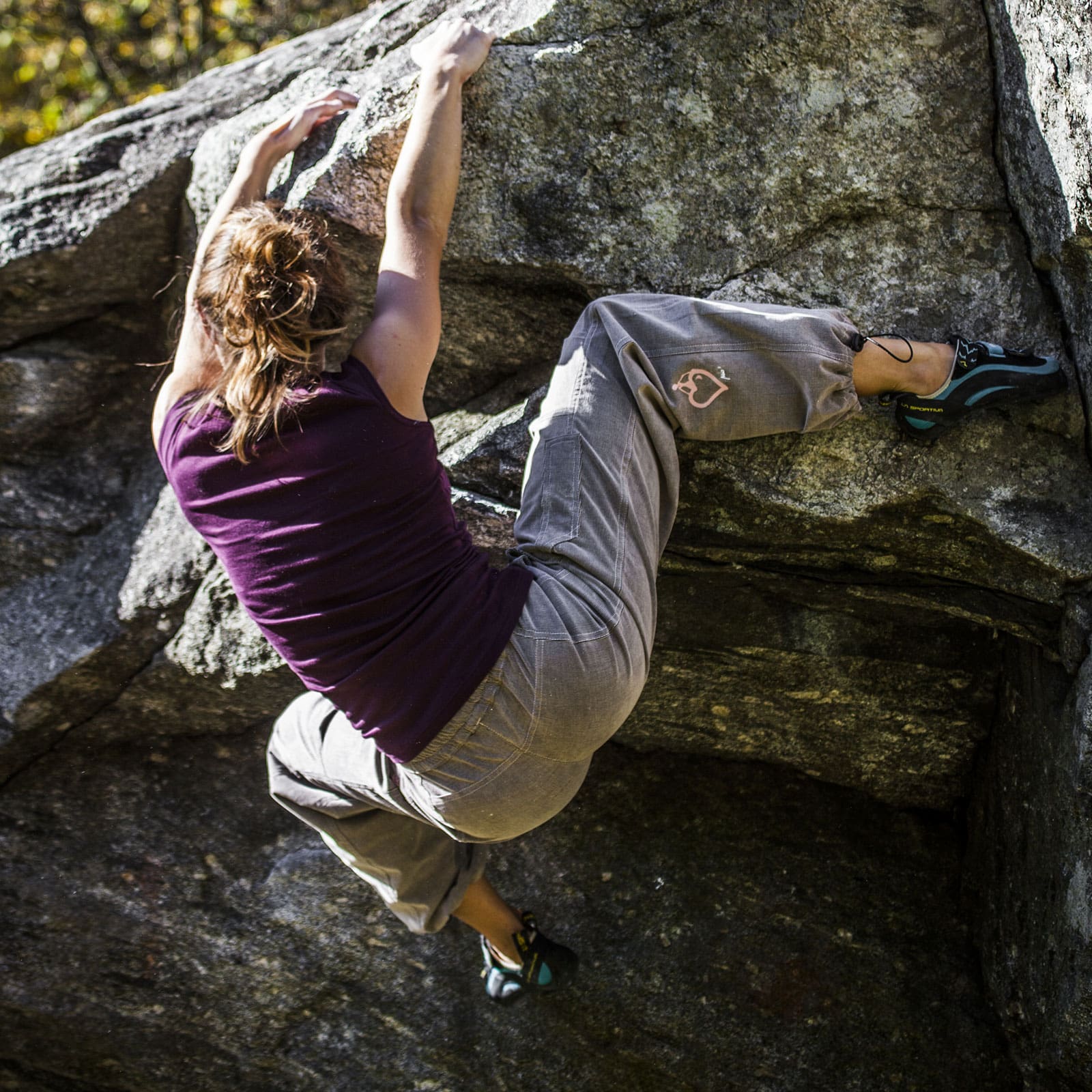 pantalone da arrampicata donna VIOLET