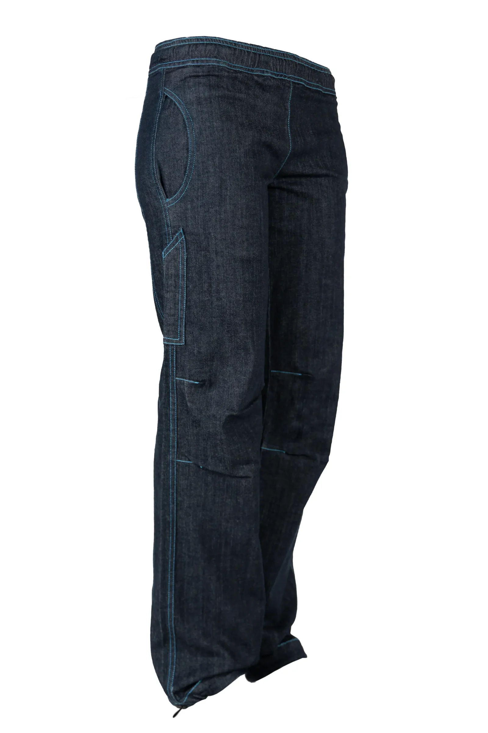 Jeans climbing da donna - denim filo azzurro - VIOLET Monvic