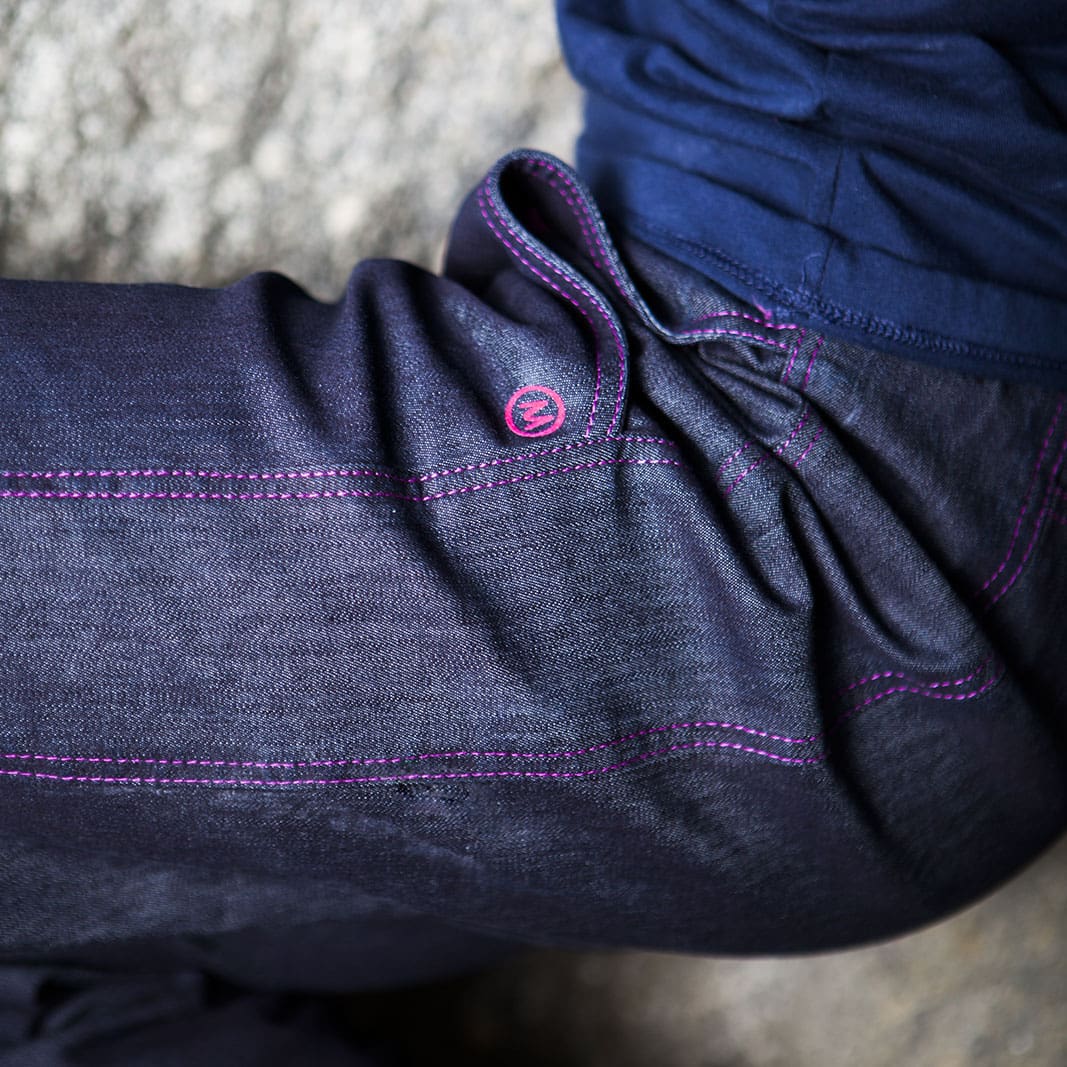 jeans donna violet denim