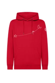 felpa arrampicata uomo donna unisex - rosso SLACK STAR NAVAJO MONVIC