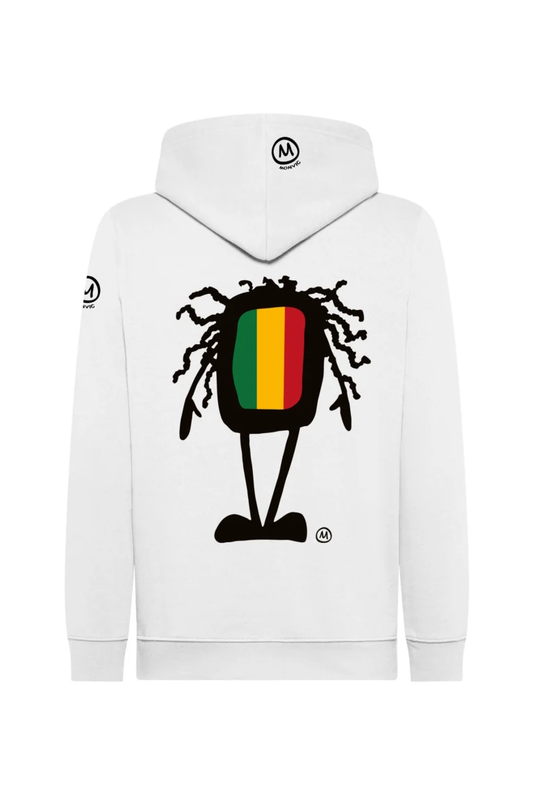 felpa arrampicata uomo unisex - bianco RASTA PAD NAVAJO MONVIC