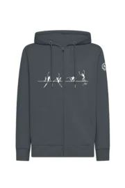 Sweat à capuche unisexe "Slackline" NAVAJO ZIP