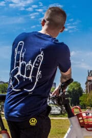 T-shirt uomo Hash Monvic Tie