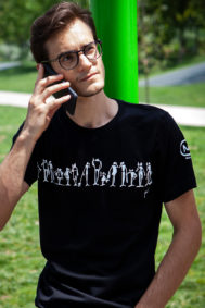 T-shirt uomo Hash Monvic phone people