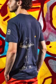 Men's climbing t-shirt "Mazza di tamburo" HASH ORGANIC - Image 8