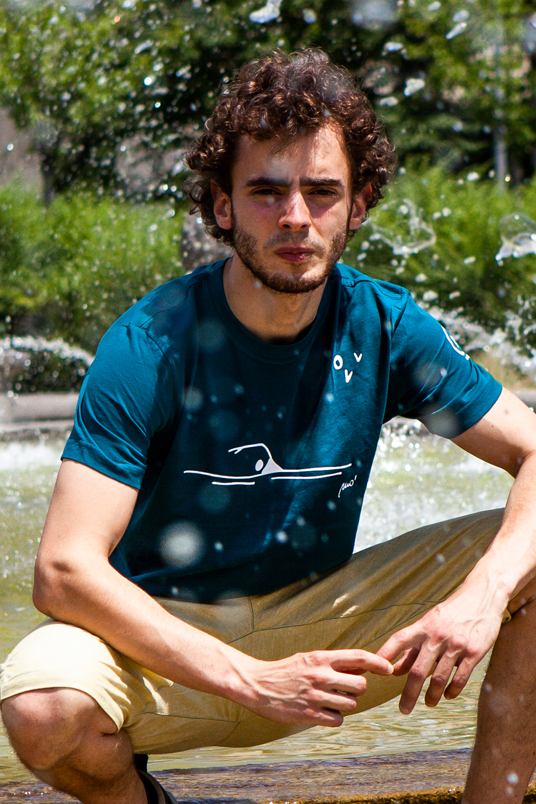 T-shirt uomo Hash Organic Monvic swim