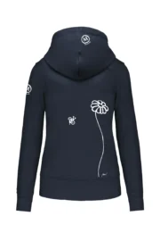 Sweat à capuche Femme "Margi" FEDRA ZIP – Image 2