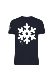 t-shirt arrampicata uomo - HASH MONVIC snowflake-navy