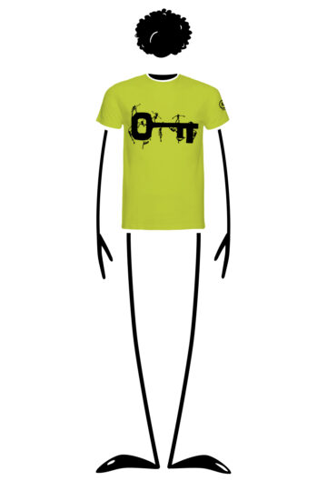 t-shirt homme lime HASH Monvic