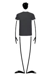 t-shirt man organic cotton carbon HASH ORGANIC Monvic speleology