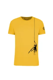 T-shirt arrampicata uomo in cotone organico GERD - Monvic HASH
