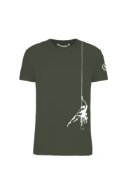 T-shirt arrampicata uomo in cotone organico GERD - Monvic HASH