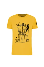 T-shirt arrampicata uomo - giallo - Moka - HASH Monvic