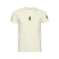 t-shirt man organic cotton cream HASH ORGANIC Monvic Christmas present