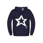 hoodie kids blue navy LOLA Monvic star