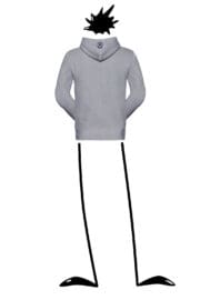 felpa uomo grigia NAVAJO Monvic City