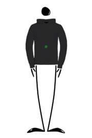 felpa uomo nera NAVAJO Monvic snowboard