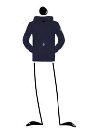 Sweat à capuche unisexe "Tree" NAVAJO – Image 2