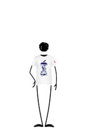 t-shirt bambino bianca TATA Monvic