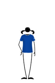 Kids' T-Shirts blue royal TATA