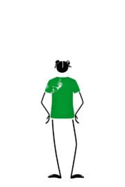 Kids' climbing T-Shirts apple green TATA Monvic