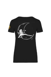 Women's climbing t-shirt "Moon" SHARON ORGANIC - Image 2