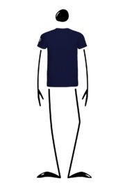 t-shirt uomo blu navy HASH Monvic golf