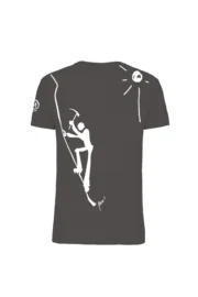 t-shirt arrampicata uomo - grigio carbon ROCKY HASH MONVIC r