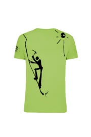 t-shirt arrampicata uomo - lime ROCKY HASH MONVIC r