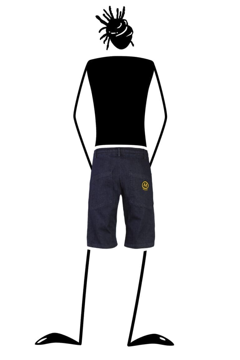 Pantalon jeans court Homme denim ALO Monvic