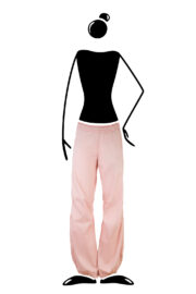 pantalone rosa chiaro sport donna VIOLET Monvic