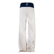 trousers women with waist band white and blue BALZEN Monvic