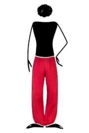 sport trousers for men red SPEED Monvic