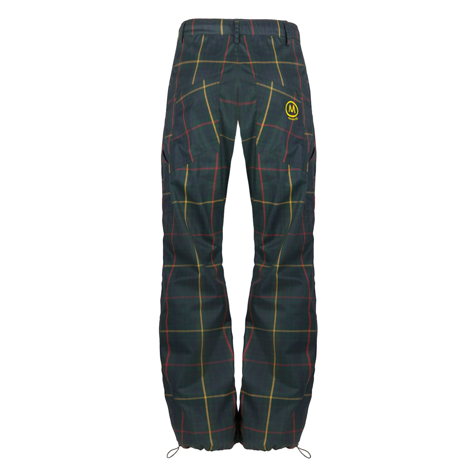 Mens Vintage Retro Mod Blackwatch Slim Skinny Fitting Tartan Trousers (JM1650) E - Foto 8