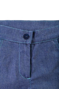 pantalon court jeans pour femme MINÙ Monvic
