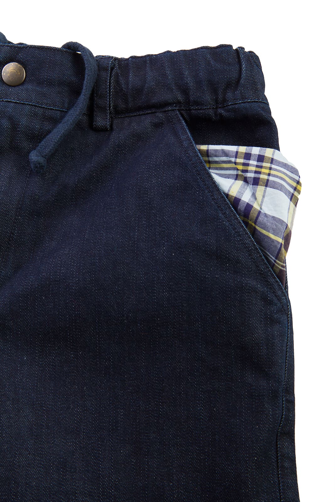 jeans corto uomo per arrampicata in denim ALO Monvic