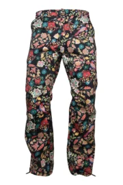 Pantalon d'escalade noir fleuri homme - BILLY 2 Monvic