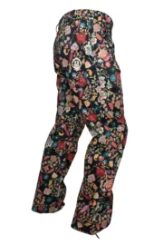 Pantalon d'escalade noir fleuri homme - BILLY 2 Monvic