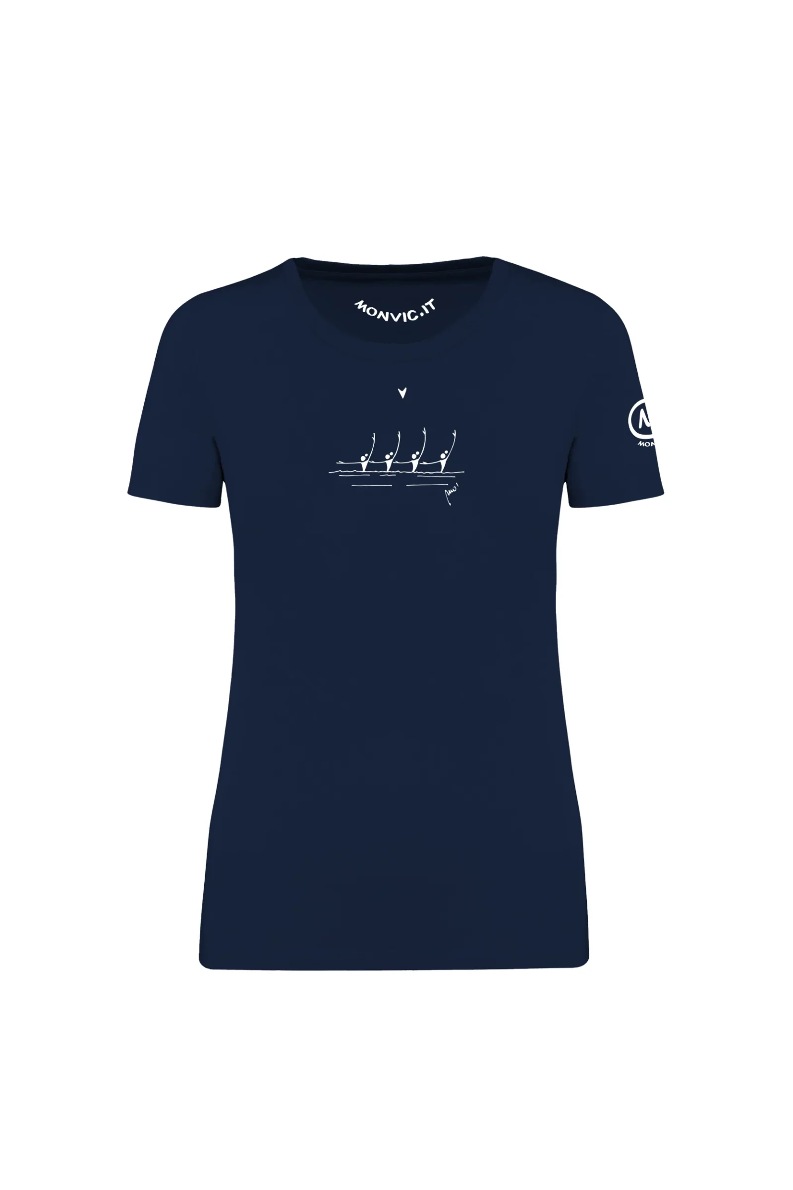 t-shirt NUOTO sincronizzato donna - nero - SHARON MONVIC