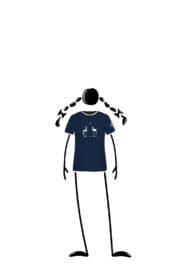 Kids' T-Shirts blue navy TATA Monvic horses