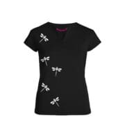 t-shirt donna nero arrampicata HIROKO Monvic