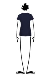 t-shirt femme bleu marine SHARON Monvic chevaux