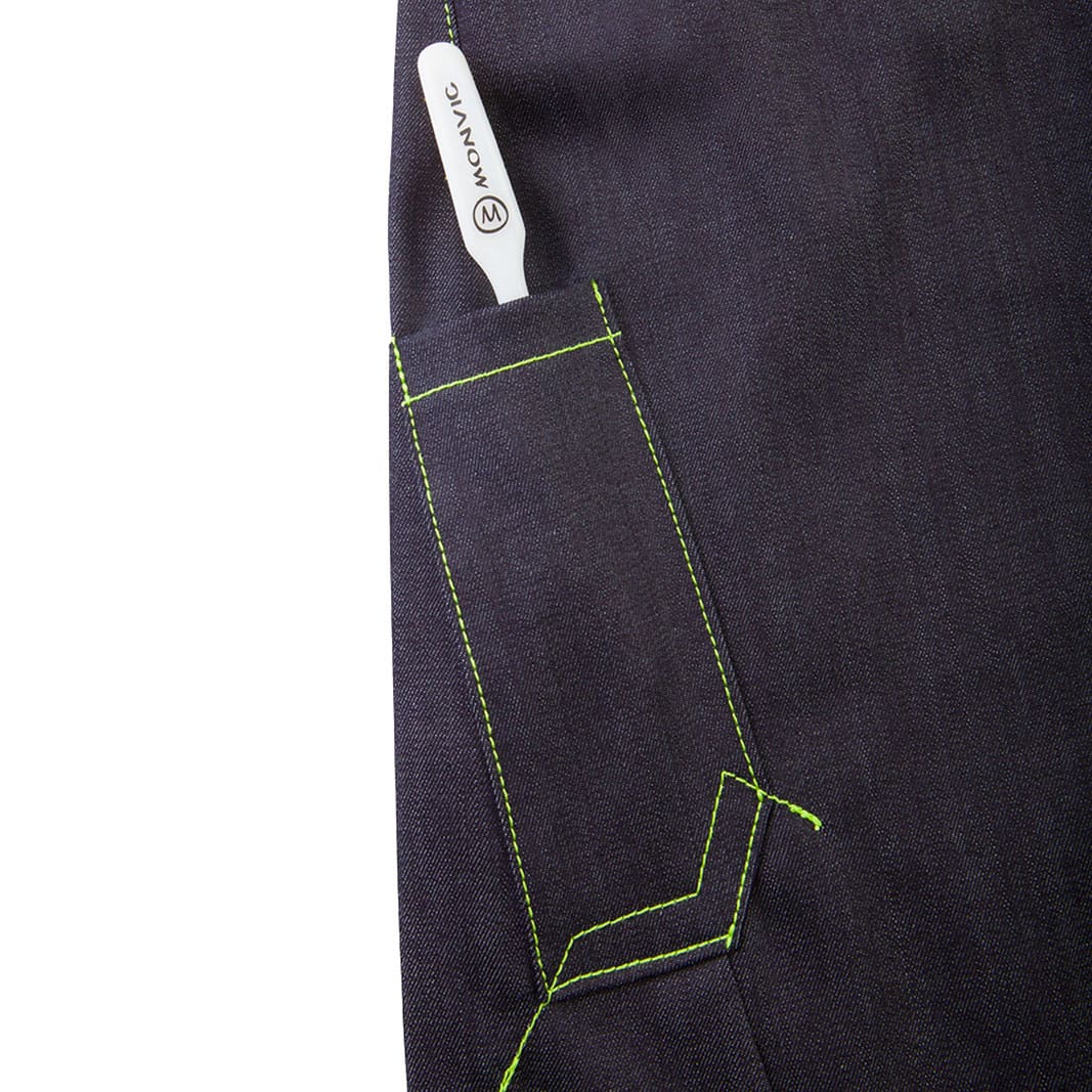 taschino porta spazzolino jeans GEO STRIPE Monvic