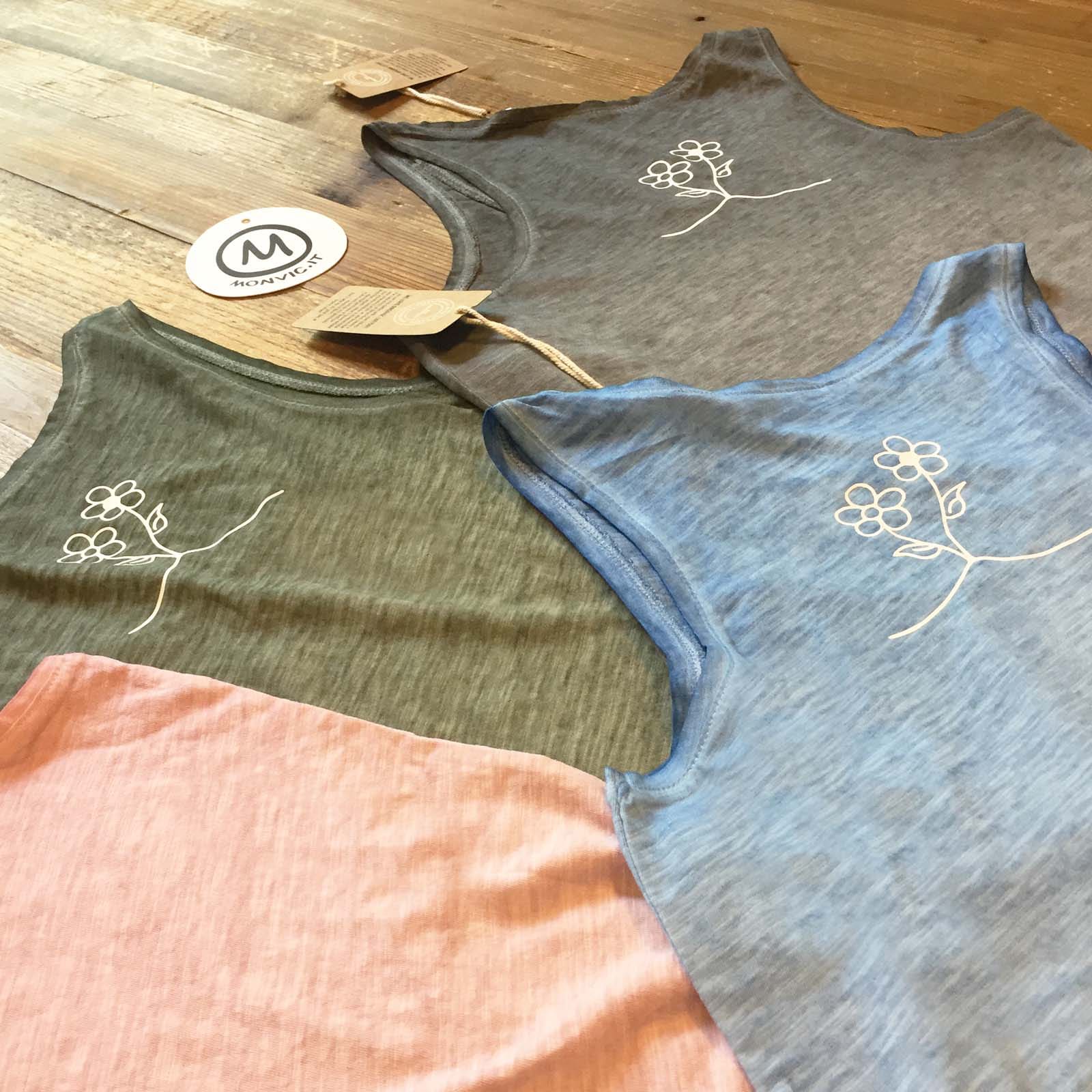 top donna cotone organico KOKO VINTAGE