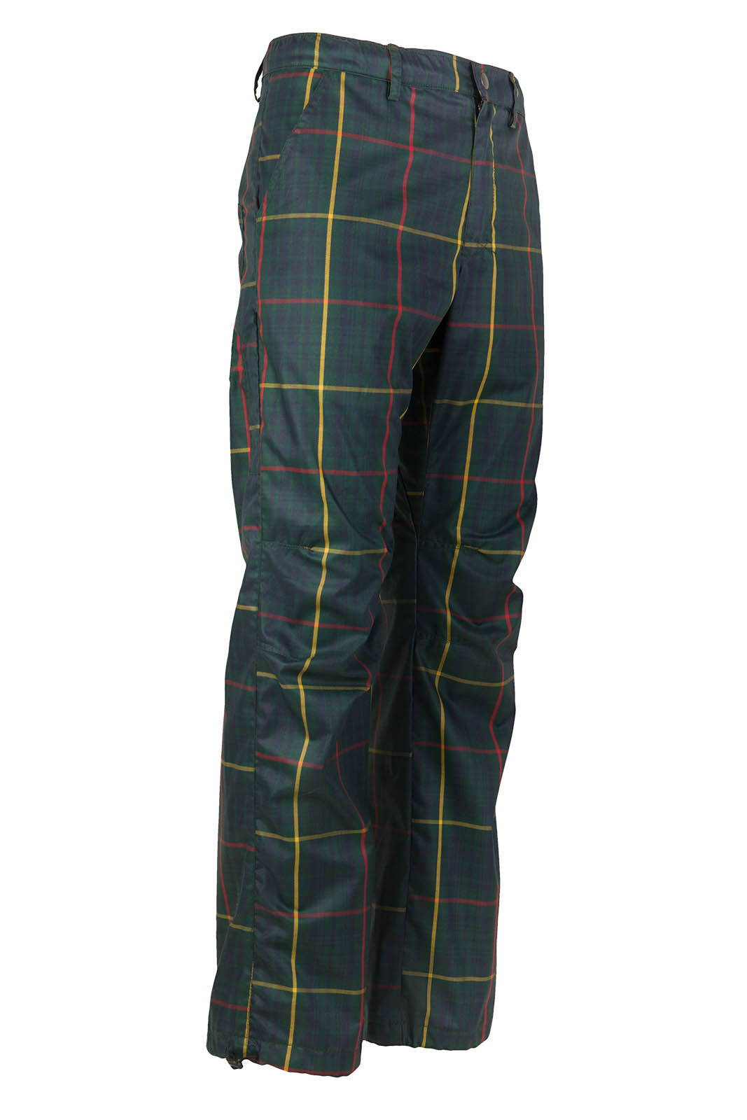 waterproof trousers for trekking men forest green Prince of Wales BILLY 2 Monvic