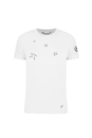 T-shirt Wingsuit BASE JUMP - Blanc - Homme - HASH MONVIC
