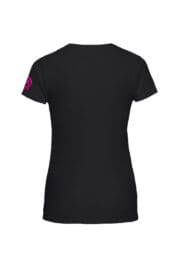 t-shirt donna nera SHARON Monvic skate