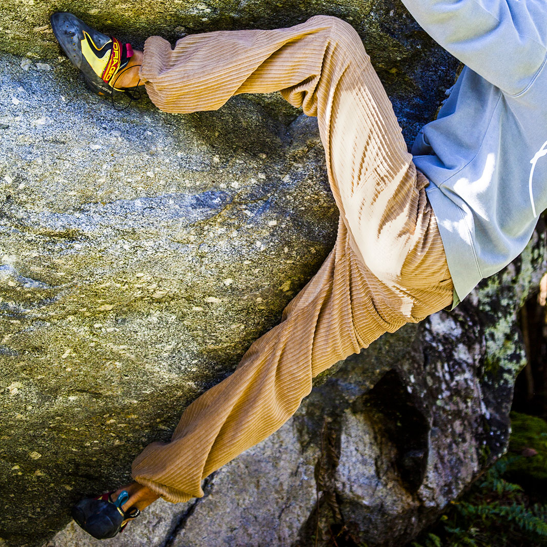 Men's velvet trousers for climbing and sports GRILLO Monvic