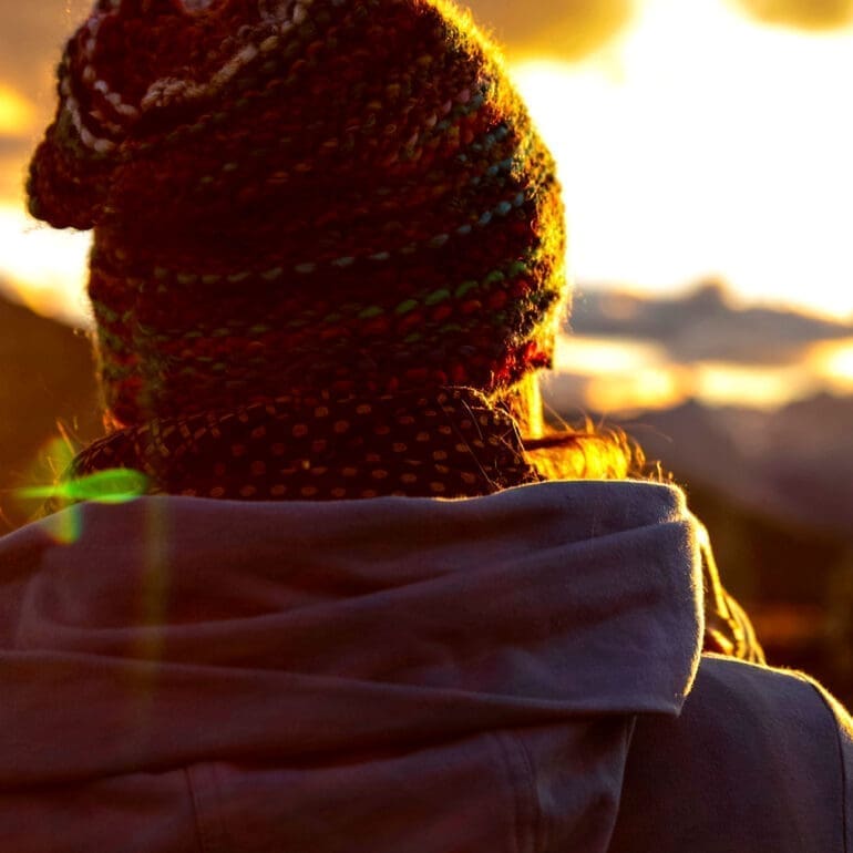 Bonnet en pure laine fait à la main MOM Monvic